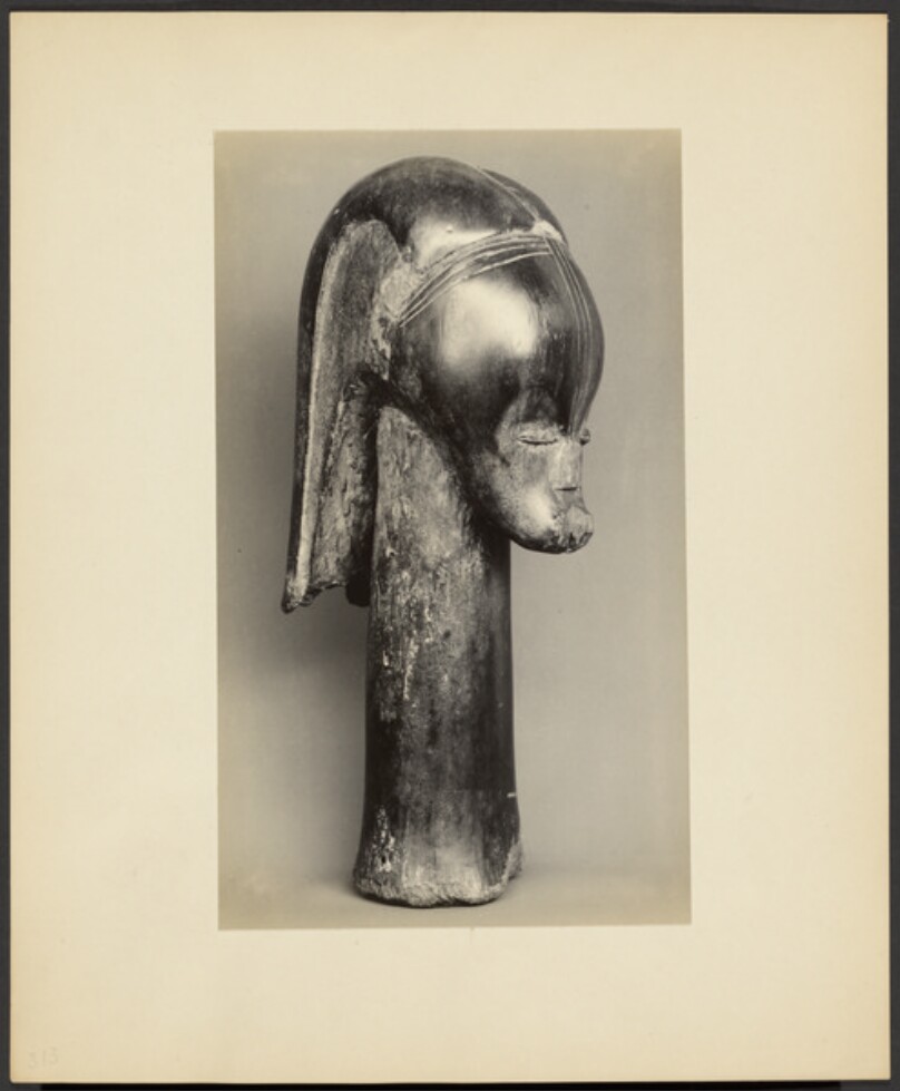 Ancestral Figure. Head. Gabun. Pahouin (Fan).