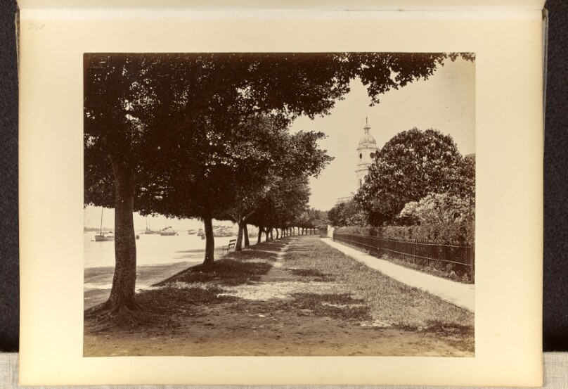 Canton. Another View of the Bund at Shameen Looking to the Westward - on the [illeg.]