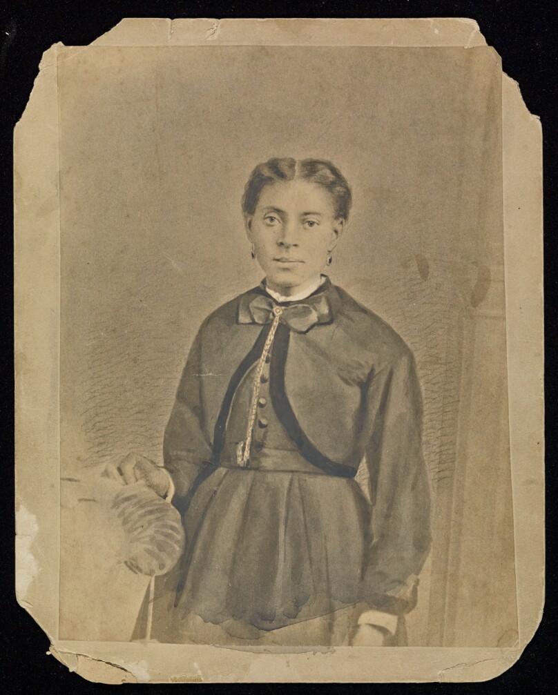 [Portrait of a young woman]