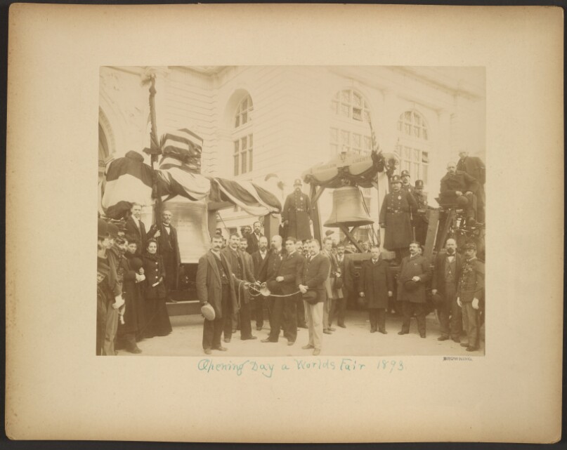 Opening Day at World's Fair 1893