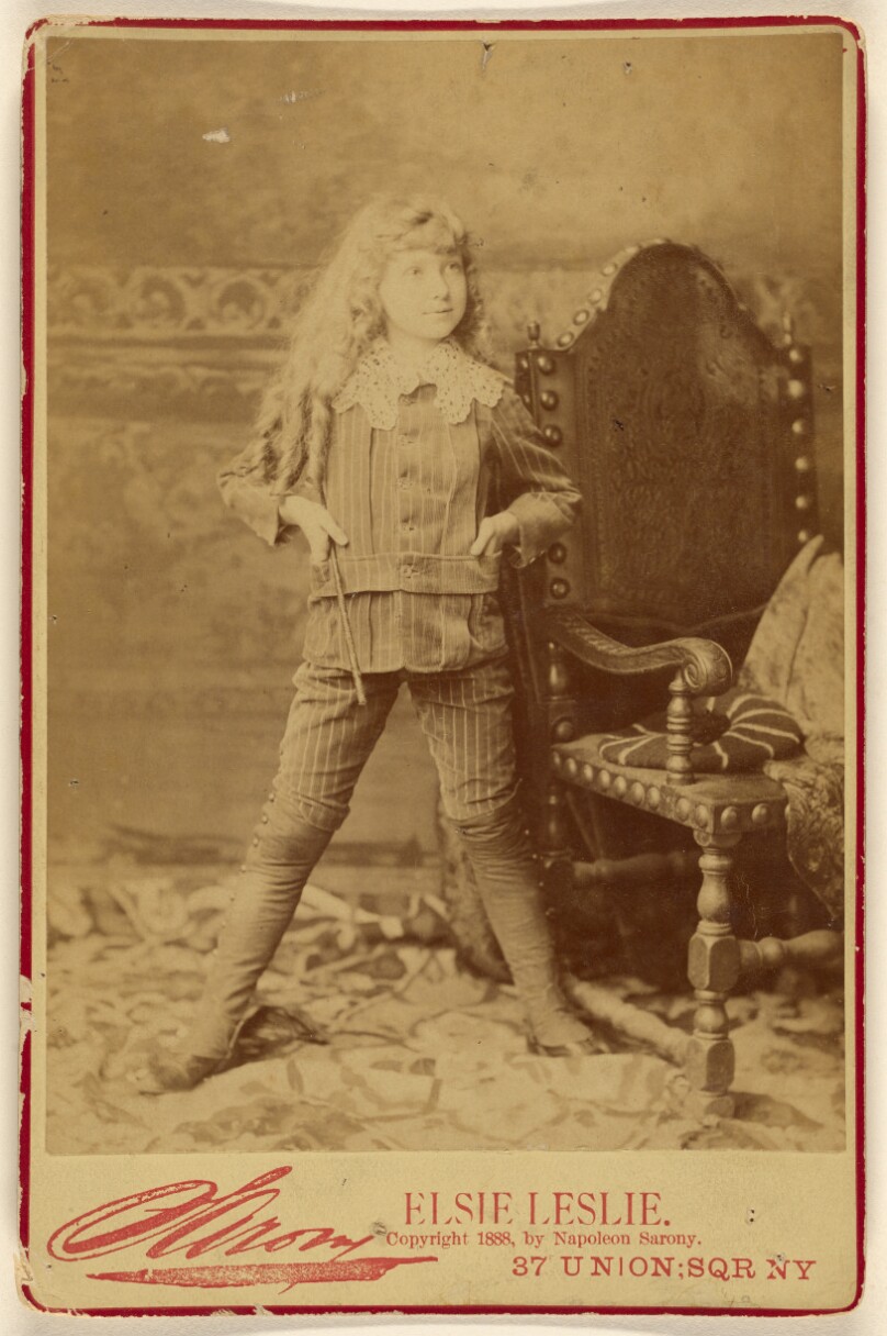 Elsie Leslie [as] Little Lord Fauntleroy
