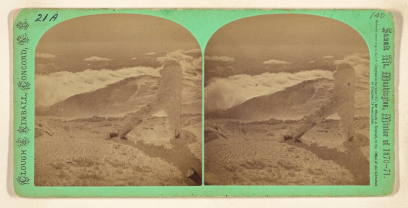 South-East, Above the Clouds. [Mt. Washington, N.H.]