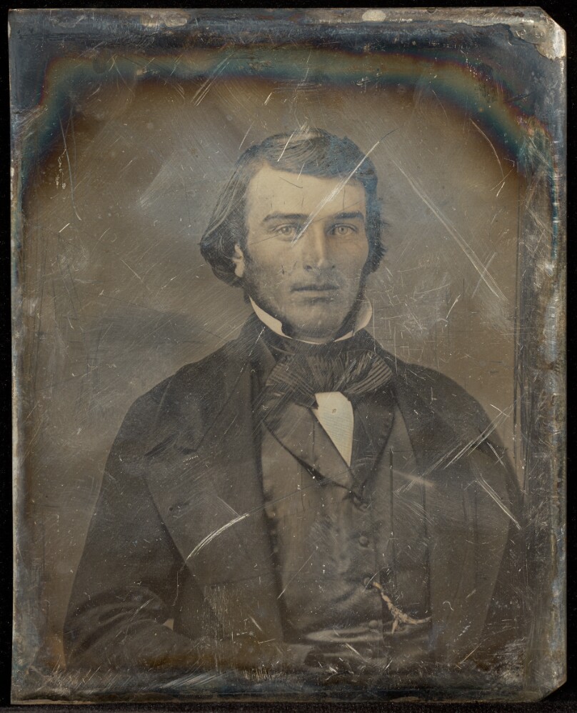 [Portrait of a Man with Muttonchop Whiskers]