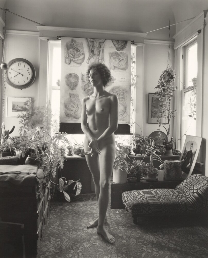 Linda in Her Birthday Suit