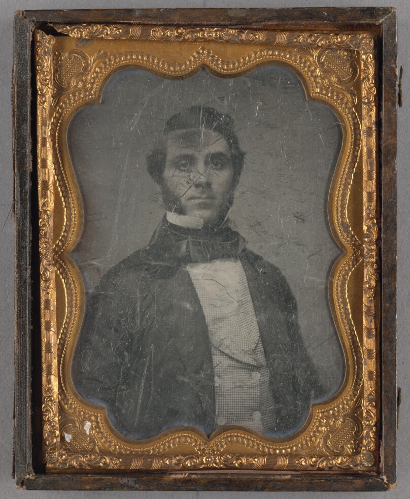 [Portrait of a Man with Muttonchop Whiskers]