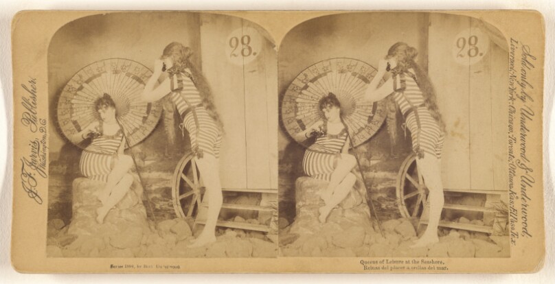 Queens of Leisure at the Seashore.