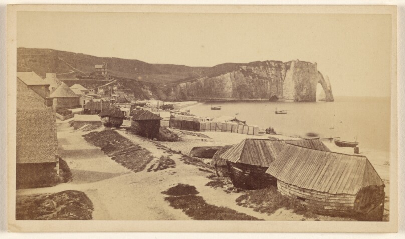 [Seascape of Etretat, France]