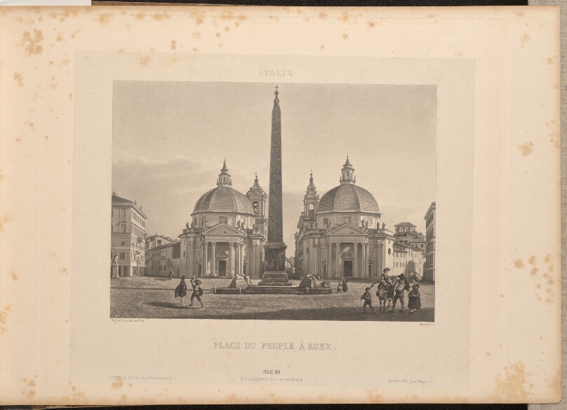 Place du Peuple à Rome