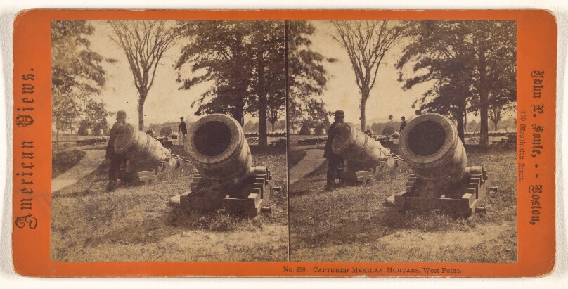 Captured Mexican Mortars, West Point.