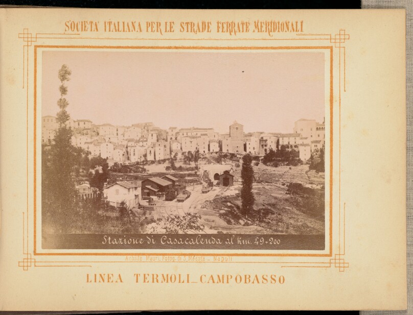 Stazione di Casacalenda al chilometro 49 + 200