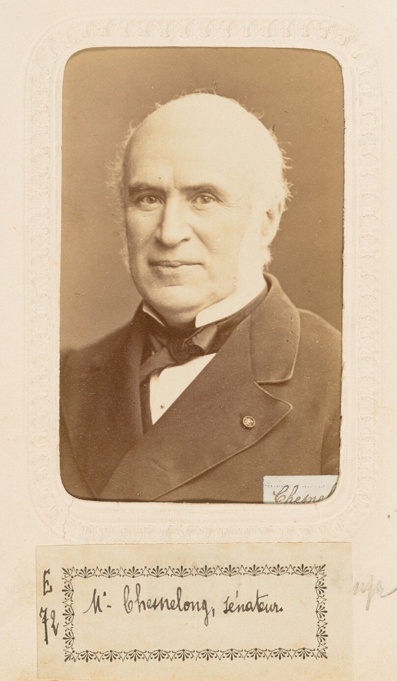 Chesnelong, sénateur