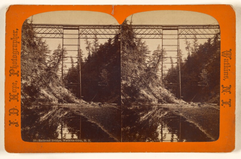 Railroad Bridge, Watkins Glen, N.Y.