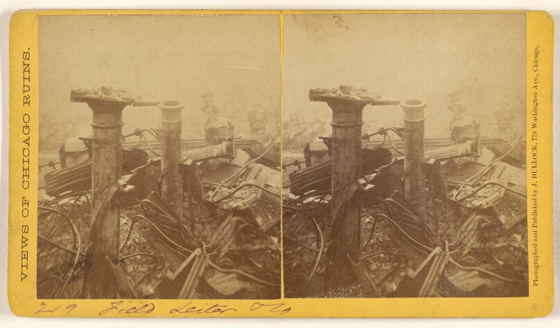 [Field Seiter & Company, Ruins of the Chicago Fire, 1871]