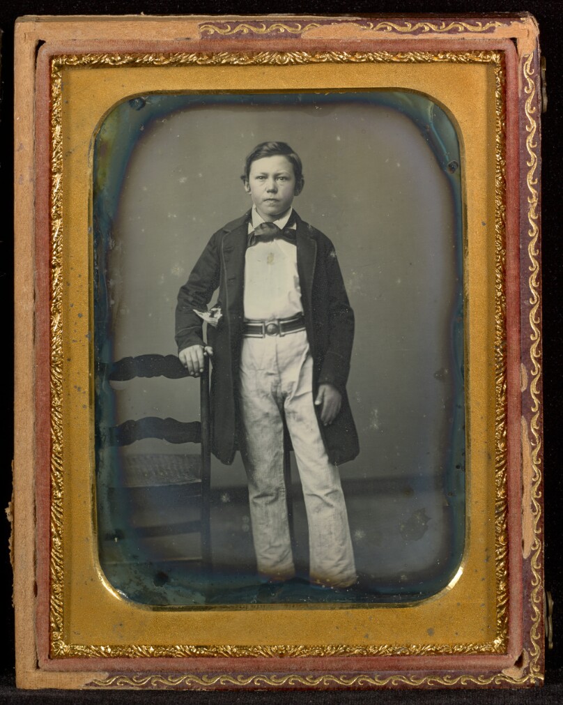 [Full-Length Portrait of a Boy Standing]