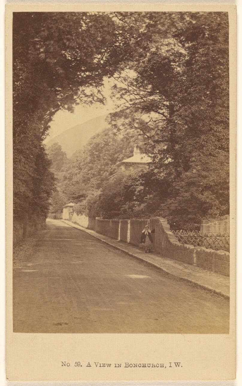 A View in Bonchurch, I[sle] of W[ight].