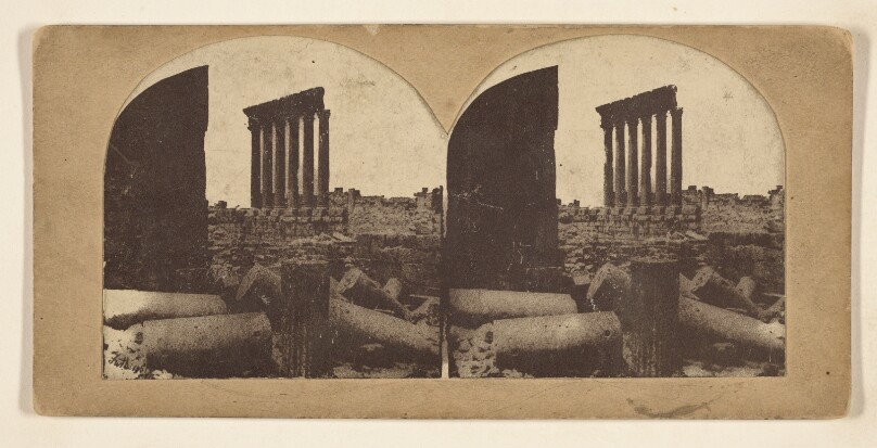 Baalbec. View from the North-West Angle of The Temple.
