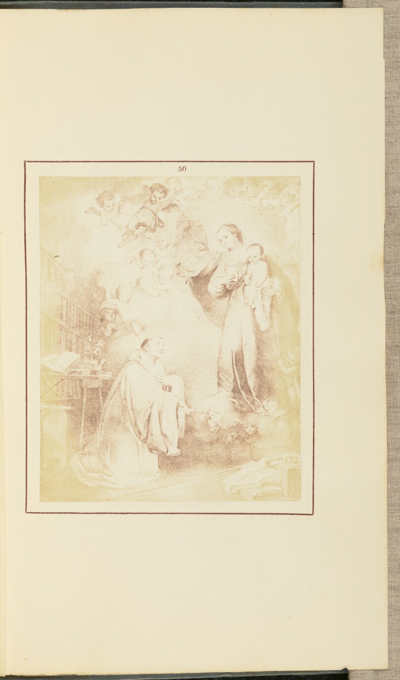 Our Lady Appearing and Giving Milk to St. Bernard