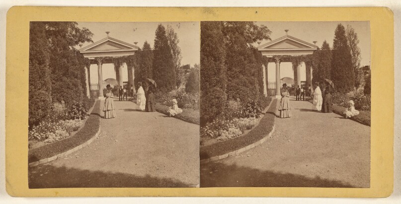 Shaw's Garden. Main Entrance, inside view. [St. Louis, Missouri]