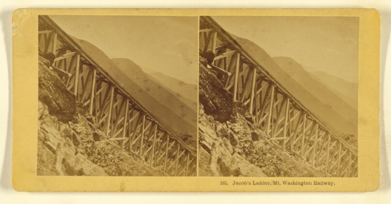 Jacob's Ladder, Mt. Washington Railway.
