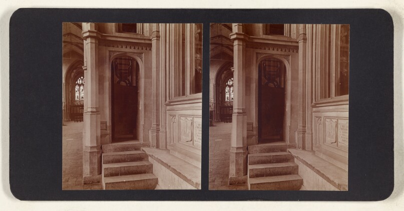 [Gardner's Chantry (Queen Mary's Coronation Chair) Winchester]