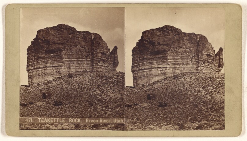 Teakettle Rock, Green River, Utah.
