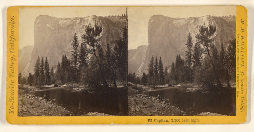 El Capitan, 3,300 feet high.