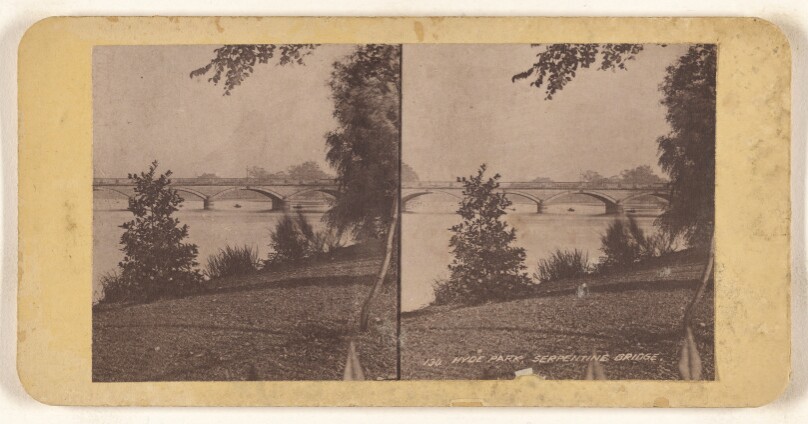 Hyde Park, Serpentine Bridge.