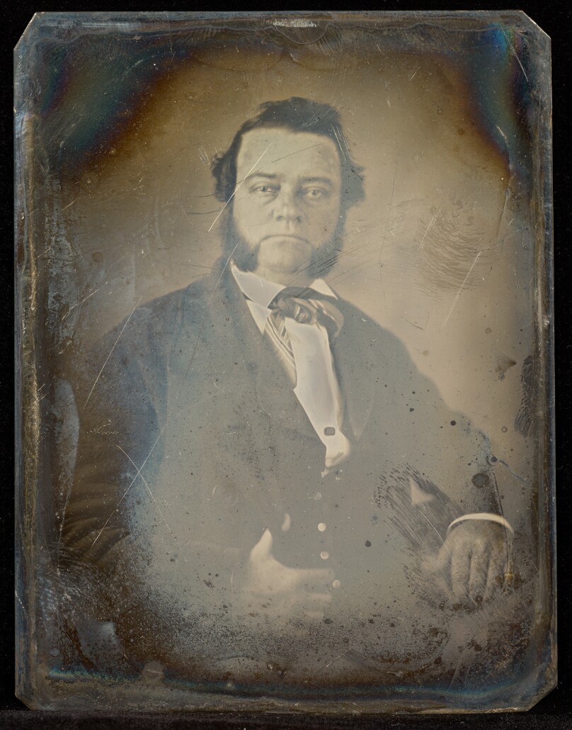 [Portrait of a Man with Muttonchop Whiskers]