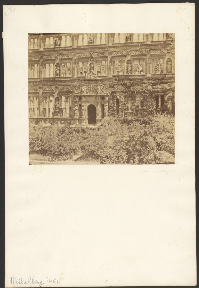 [Detail of facade, Heidelberg Castle]