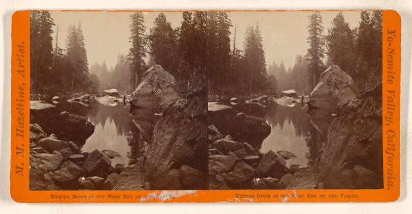 Merced River at the West End of the Valley.