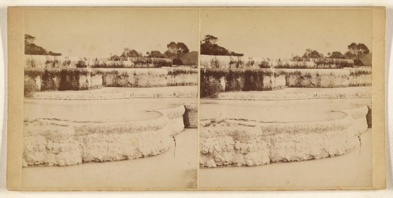 The White Terrace, Rotomahana: The Cold Water Basins.