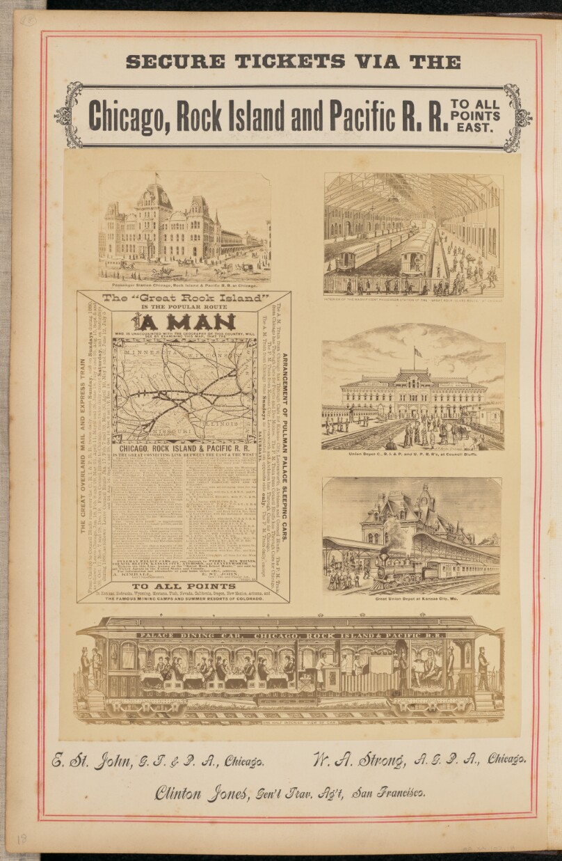 [Illustration for Chicago, Rock Island and Pacific Railroad]