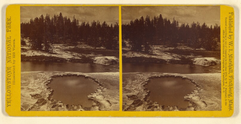 Specimen Spring. [Geyser Basin Hot Spring]