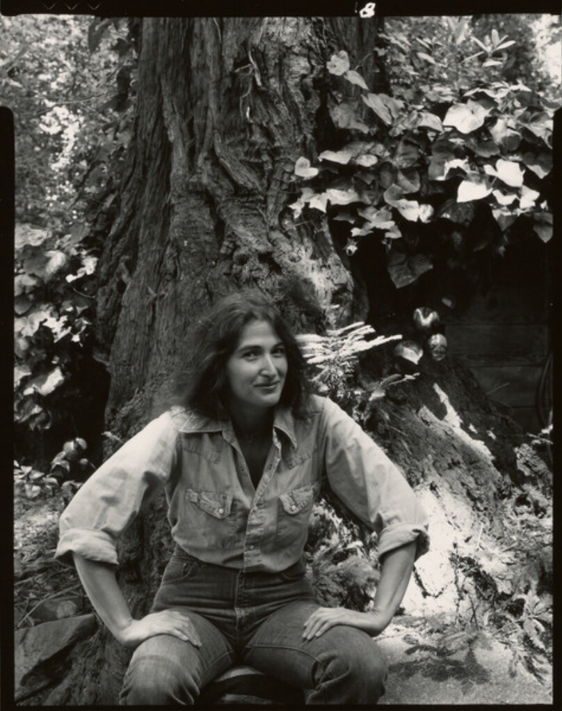 Portrait of Judy Dater, pose 1