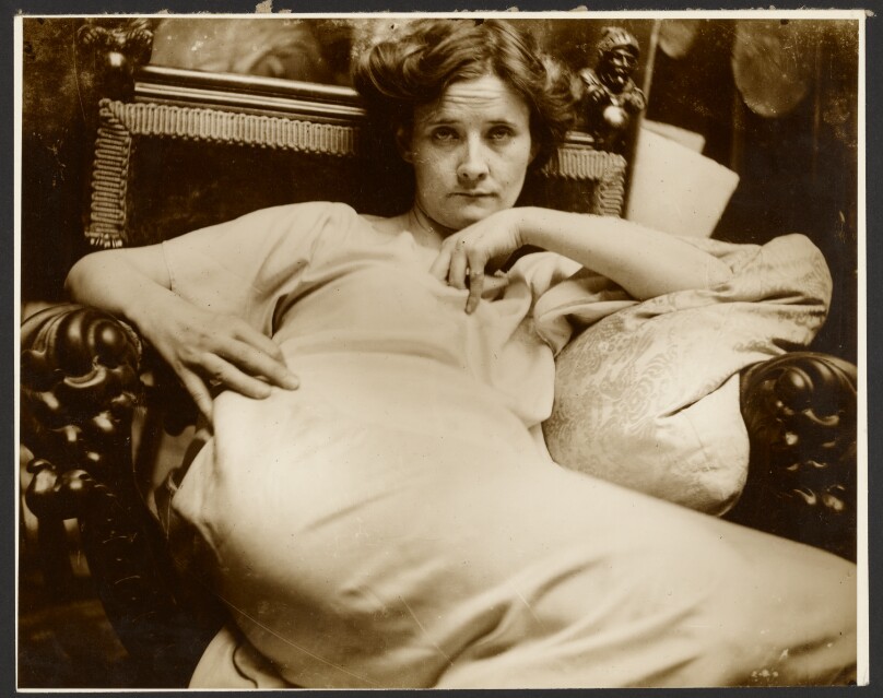 [Female Model in an Armchair, Paris]