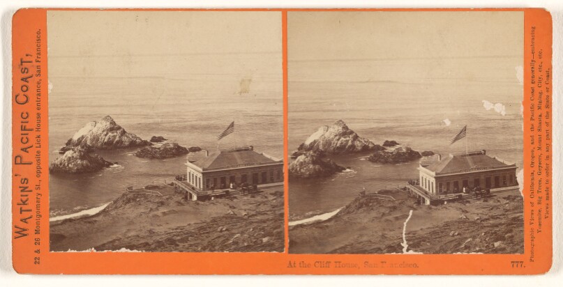 At the Cliff House, San Francisco.
