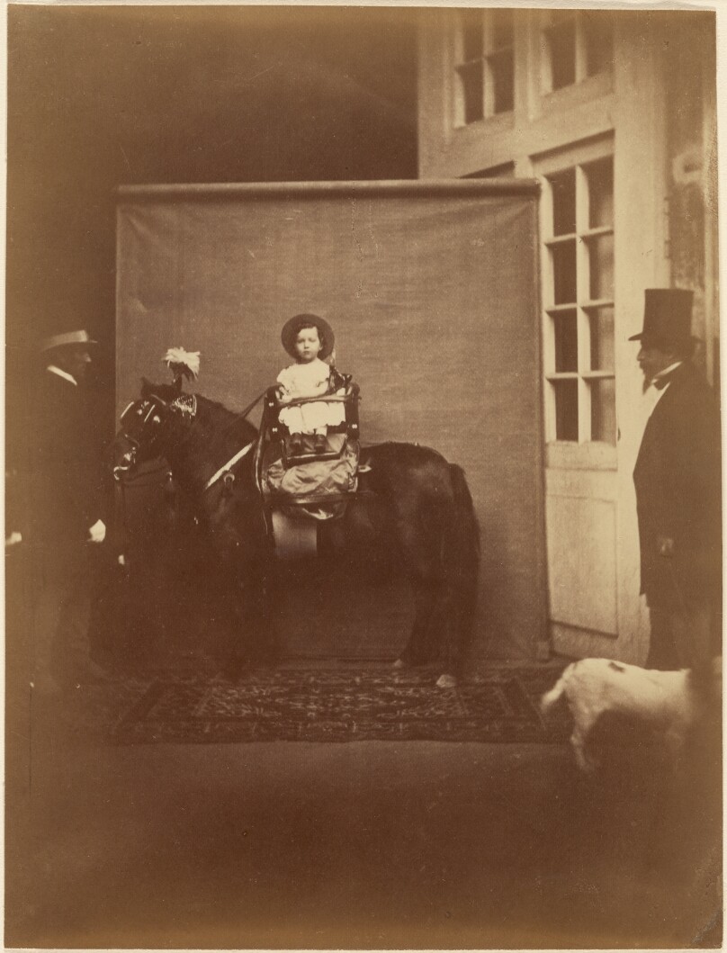 [Napoleon III and the Prince Imperial]