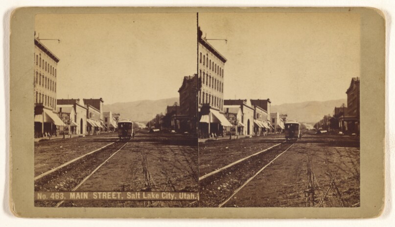 Main Street, Salt Lake City, Utah.
