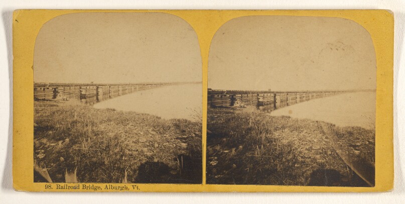 Railroad Bridge, Alburgh, Vt.