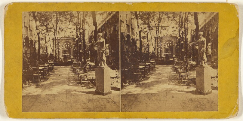Interior of Niblo's Garden on the Morning after the Japanese Ball.