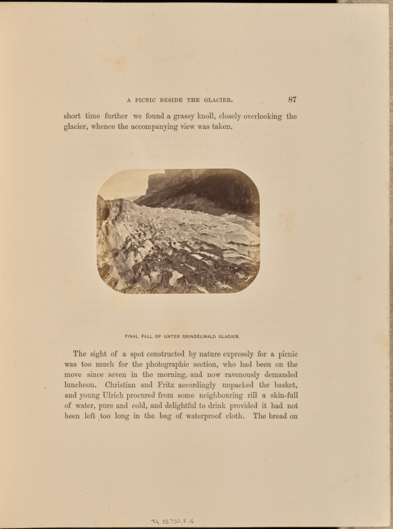 Final Fall of the Unter Grindelwald Glacier