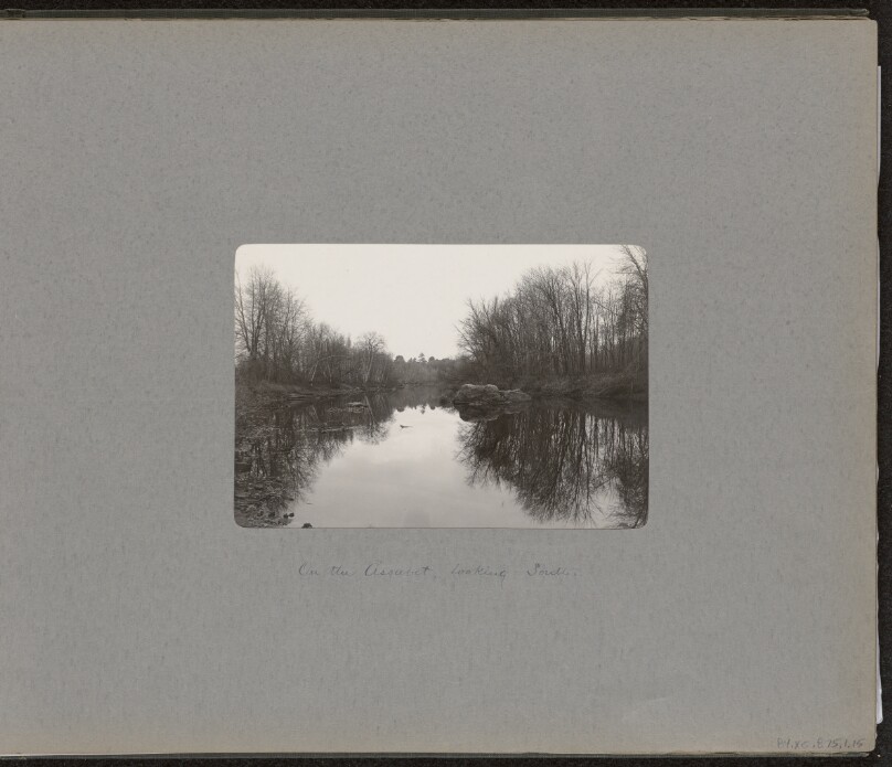 [View of Assabet River - South]