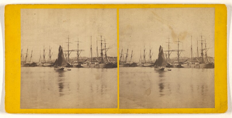 View on the Clyde, at Glasgow.