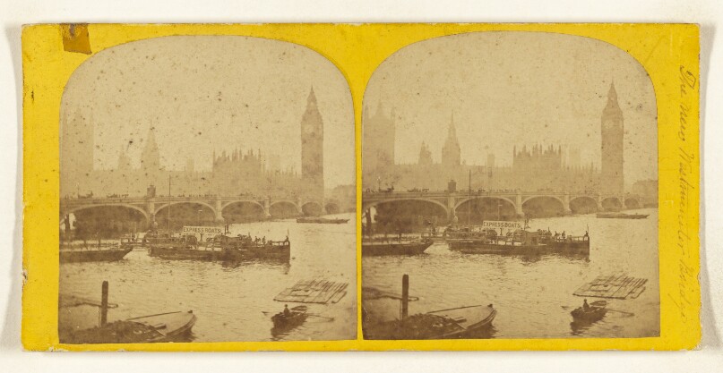 The New Westminster Bridge. [London, England]