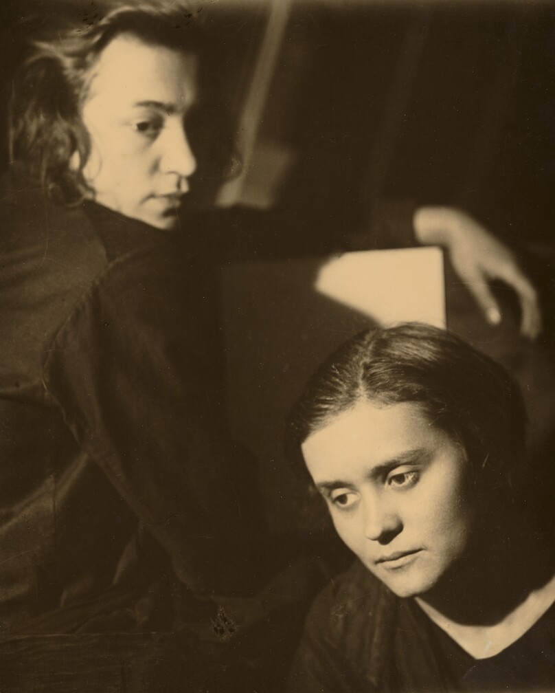 Double Portrait of Jarmila Rambouskova and Gertrud Fischerova [Rosslerova]