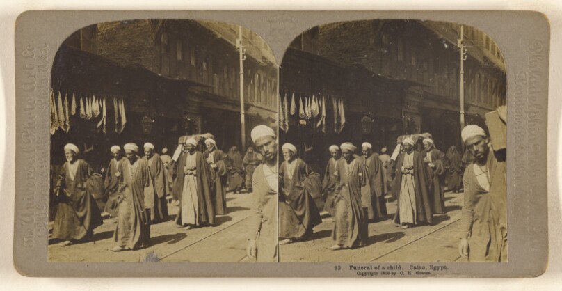 Funeral of a child. Cairo, Egypt.
