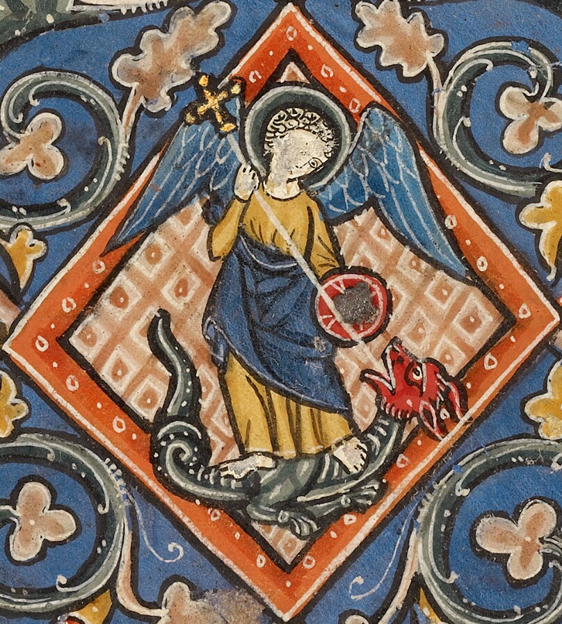 Four cuttings from a Cistercian antiphonal (see Ms. 44)