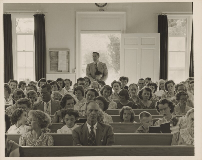 Church Service, Toquerville, Utah