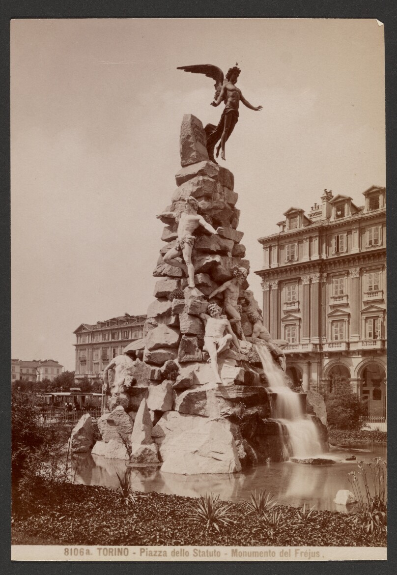 Torino - Piazza dello Statuo - Monumento del Fréjus