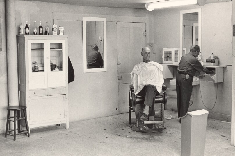 [Barber Shop, Rockport, Indiana]
